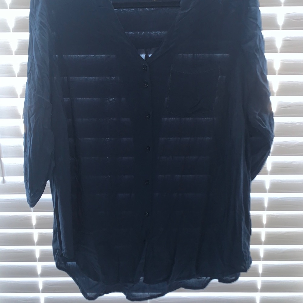 Torrid navy shirt